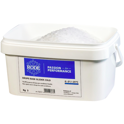 A product picture of the Rode BASE GLIDER COLD MELT WAX (-5C/-25C)