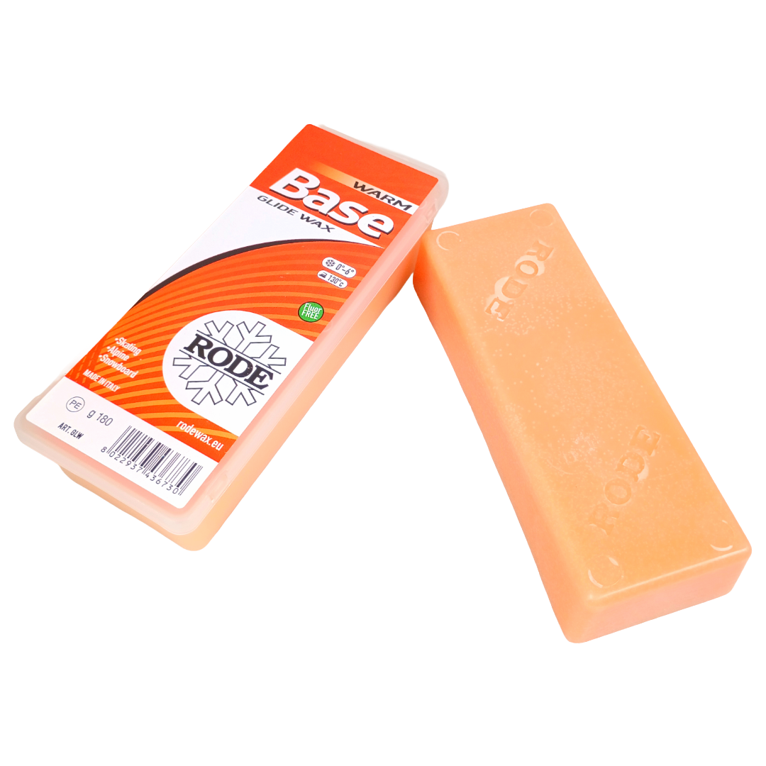 A product picture of the Rode BASE GLIDER WARM MELT WAX (0C/-6C)