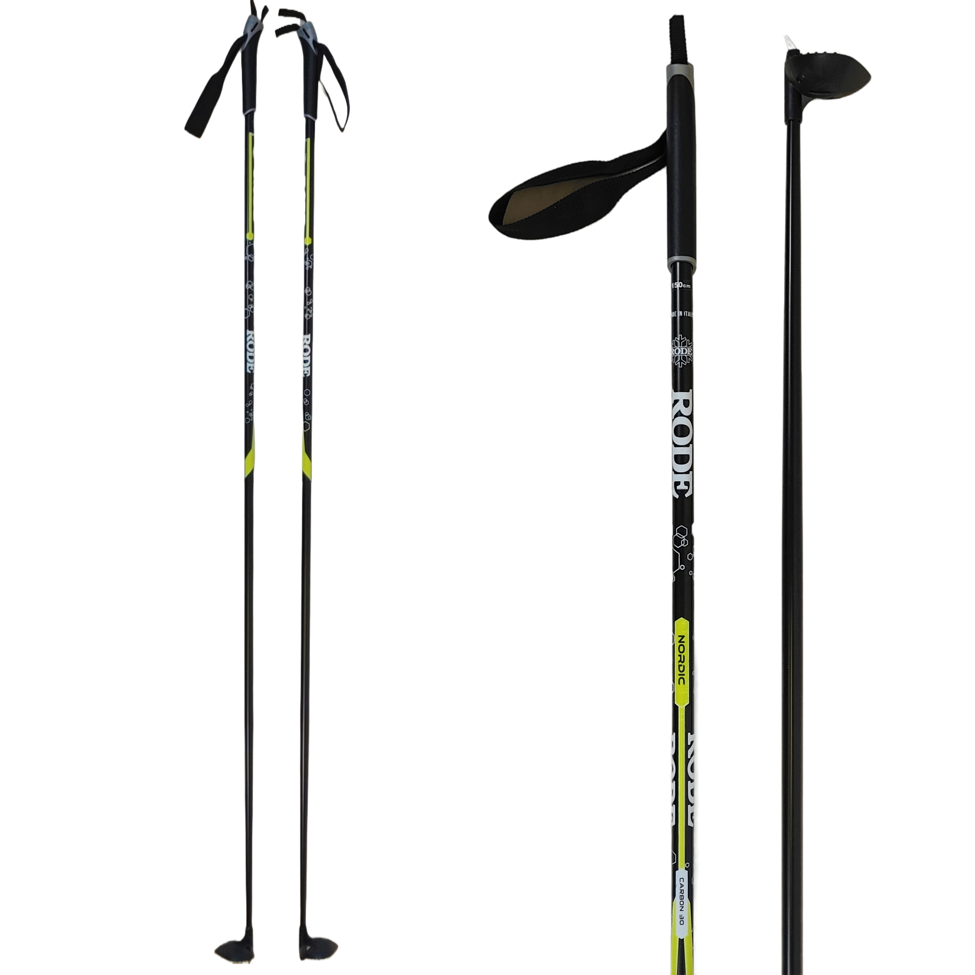 A product picture of the Rode Nordic Pro Poles