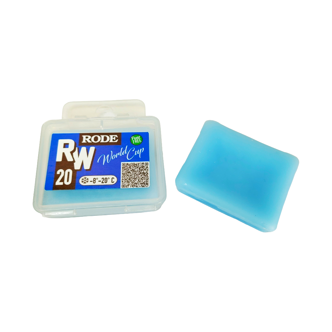 A product picture of the Rode RW20 Wool-Apply Block BLUE (-8C/-20C) | 15g