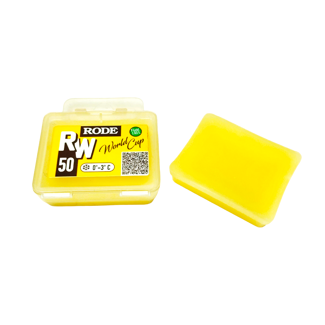 A product picture of the Rode RW50 Wool-Apply Block YELLOW (0C/-3C) | 15g