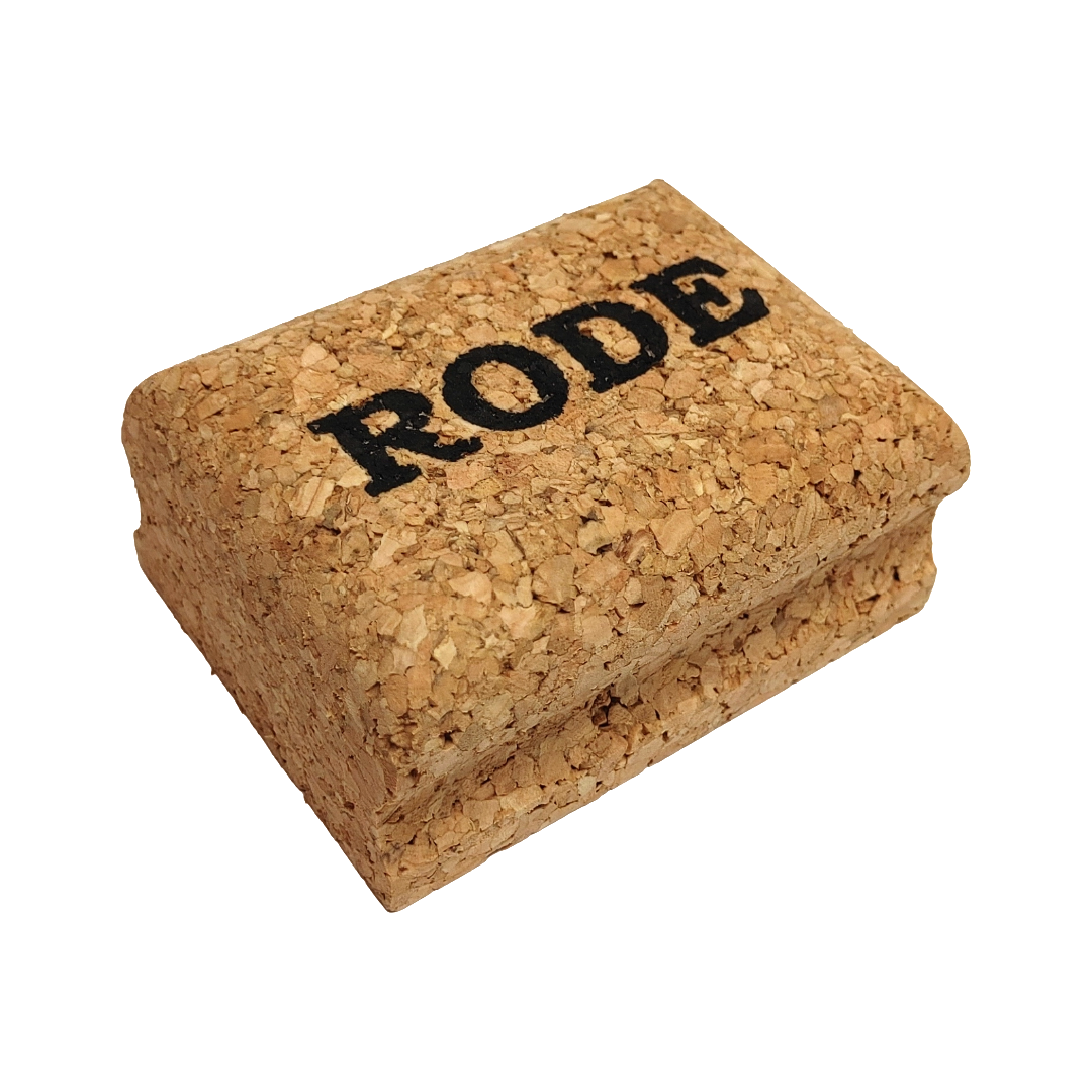 A product picture of the Rode Small Natural Cork