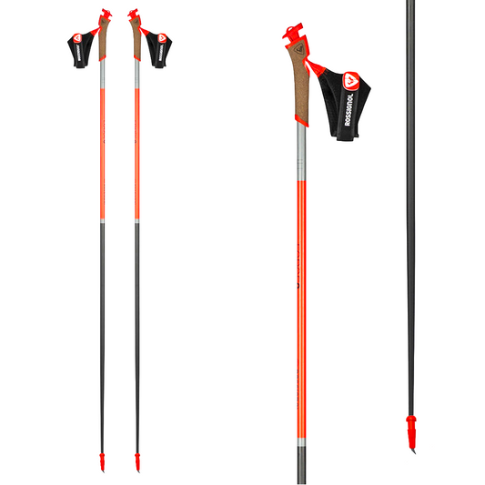 A product picture of the Rossignol Force 9 Rollerski Poles (2024)