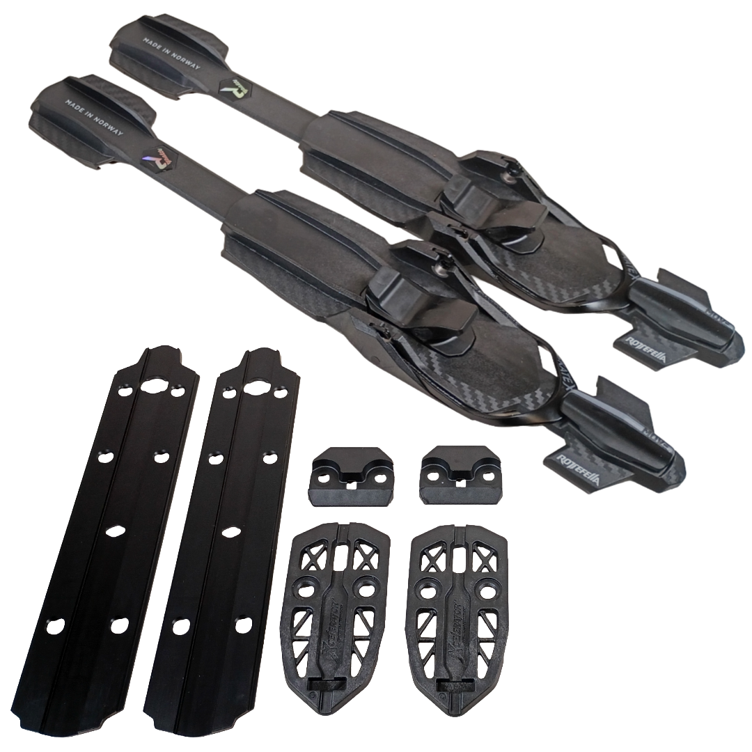 A product picture of the Rottefella SkateX MOVE Pro Rollerski Bindings (Plate Included)