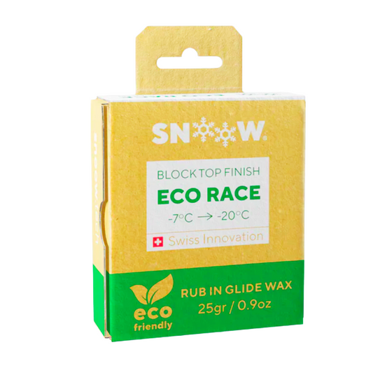 A product picture of the Snoow Eco Race Block Top Finish Cold (-7C/-20C) | 25g