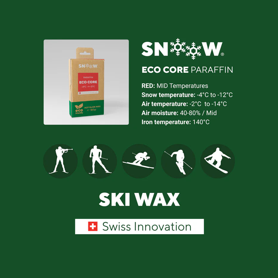 A product picture of the Snoow Eco Core Mid Melt Wax (-4C/-12C) | 180g
