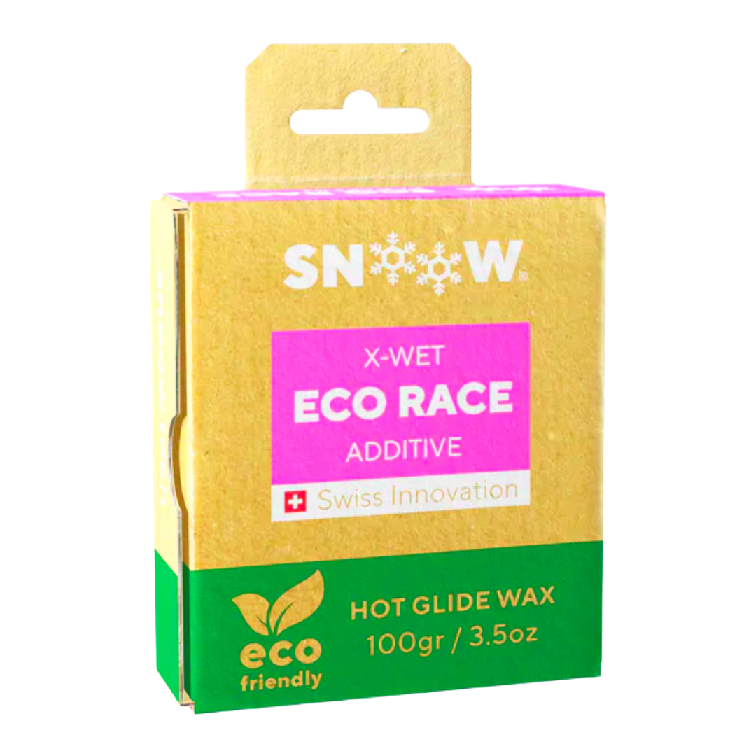 A product picture of the Snoow Eco Race X-Wet Additive Melt Wax (0C/-30C) | 100g