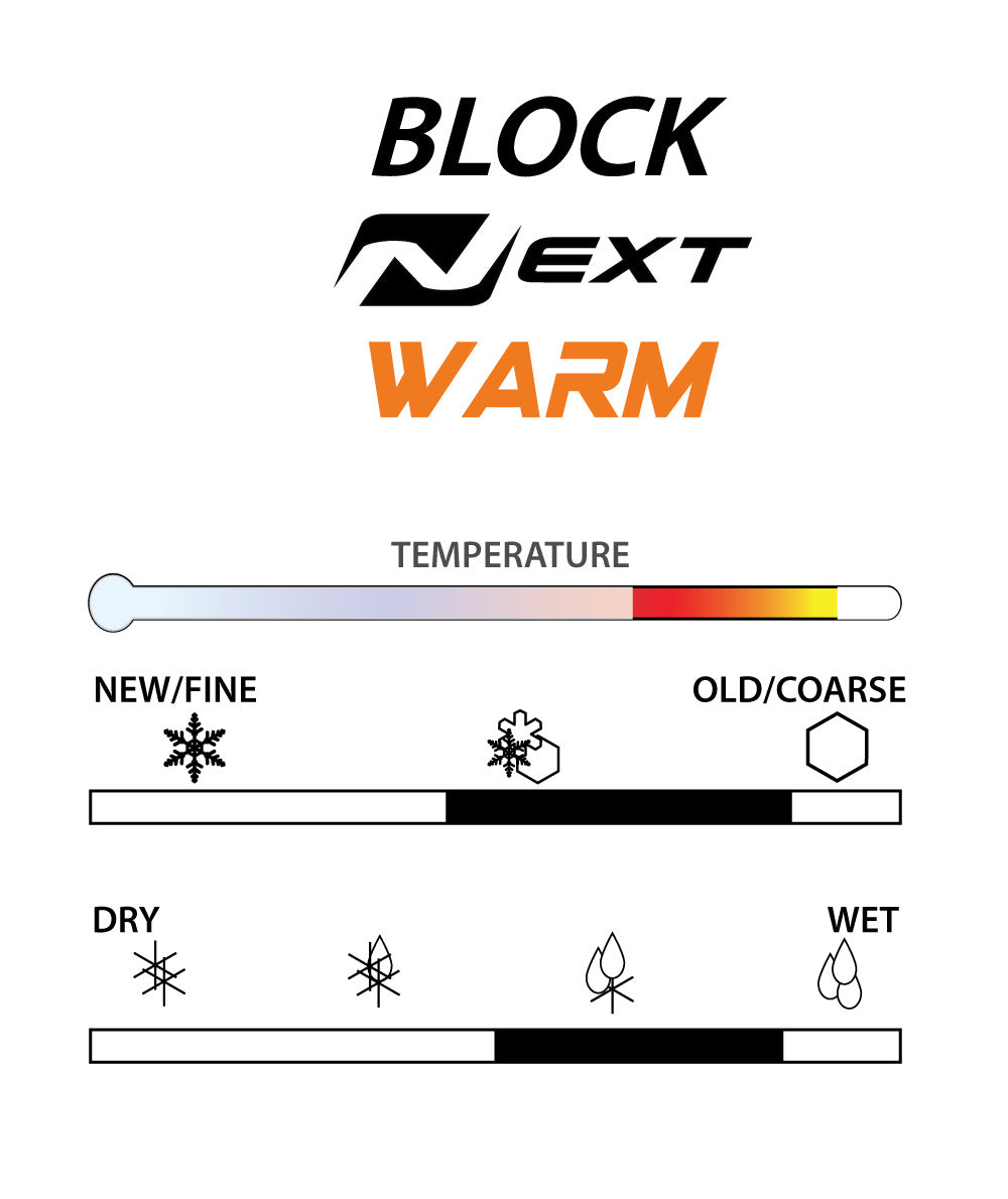 A product picture of the STAR NEXT WARM Fluoro-Free Racing Wool-Apply BLOCK