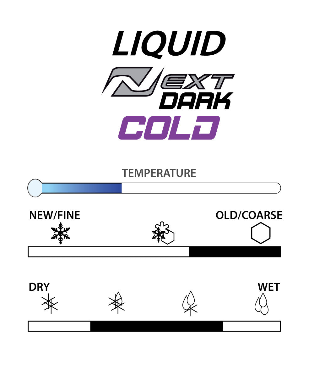 A product picture of the STAR NEXT DARK COLD Fluoro-Free Racing Liquid (Sponge Application)