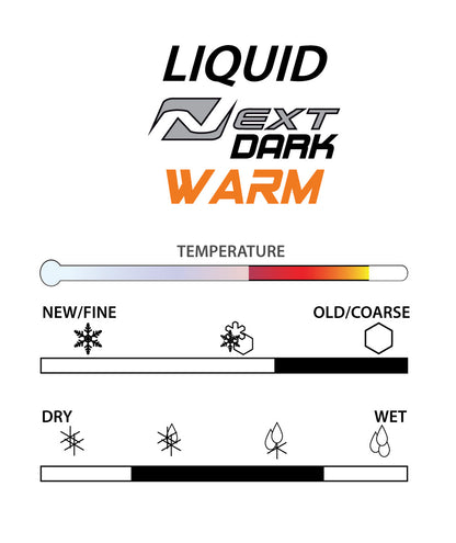 A product picture of the STAR NEXT DARK WARM Fluoro-Free Racing Liquid (Sponge Application)