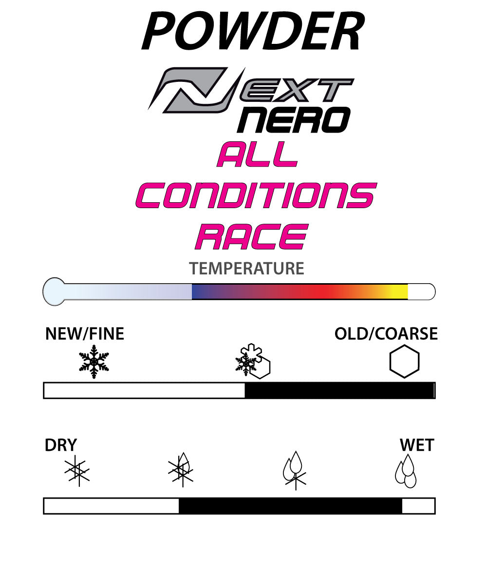 A product picture of the STAR NEXT DARK All Conditions Fluoro-Free Racing Powder