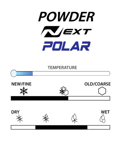 A product picture of the STAR NEXT POLAR Fluoro-Free Racing Powder