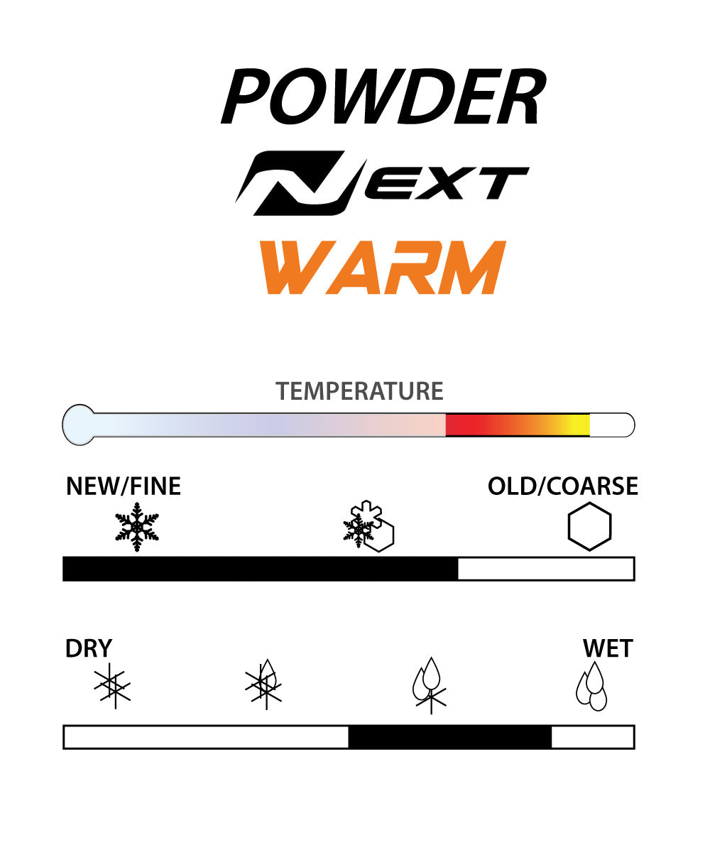 A product picture of the STAR NEXT WARM Fluoro-Free Racing Powder