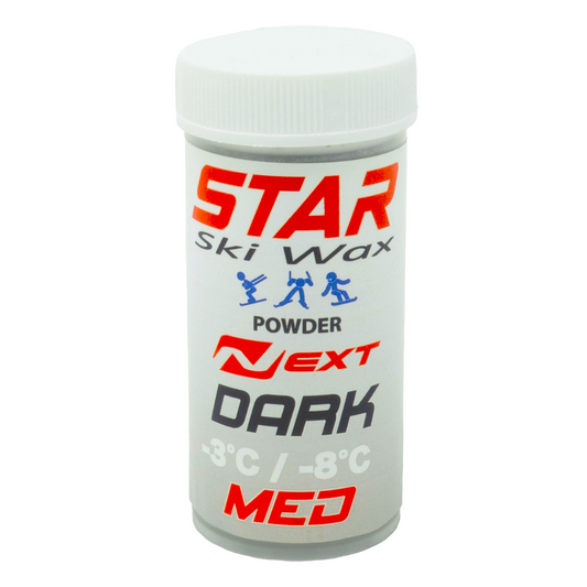 A product picture of the STAR NEXT DARK MED Fluoro-Free Racing Powder