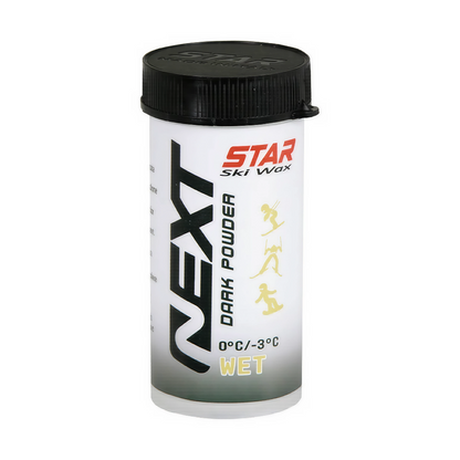 A product picture of the STAR NEXT DARK WET Fluoro-Free Racing Powder (0C/-3C)