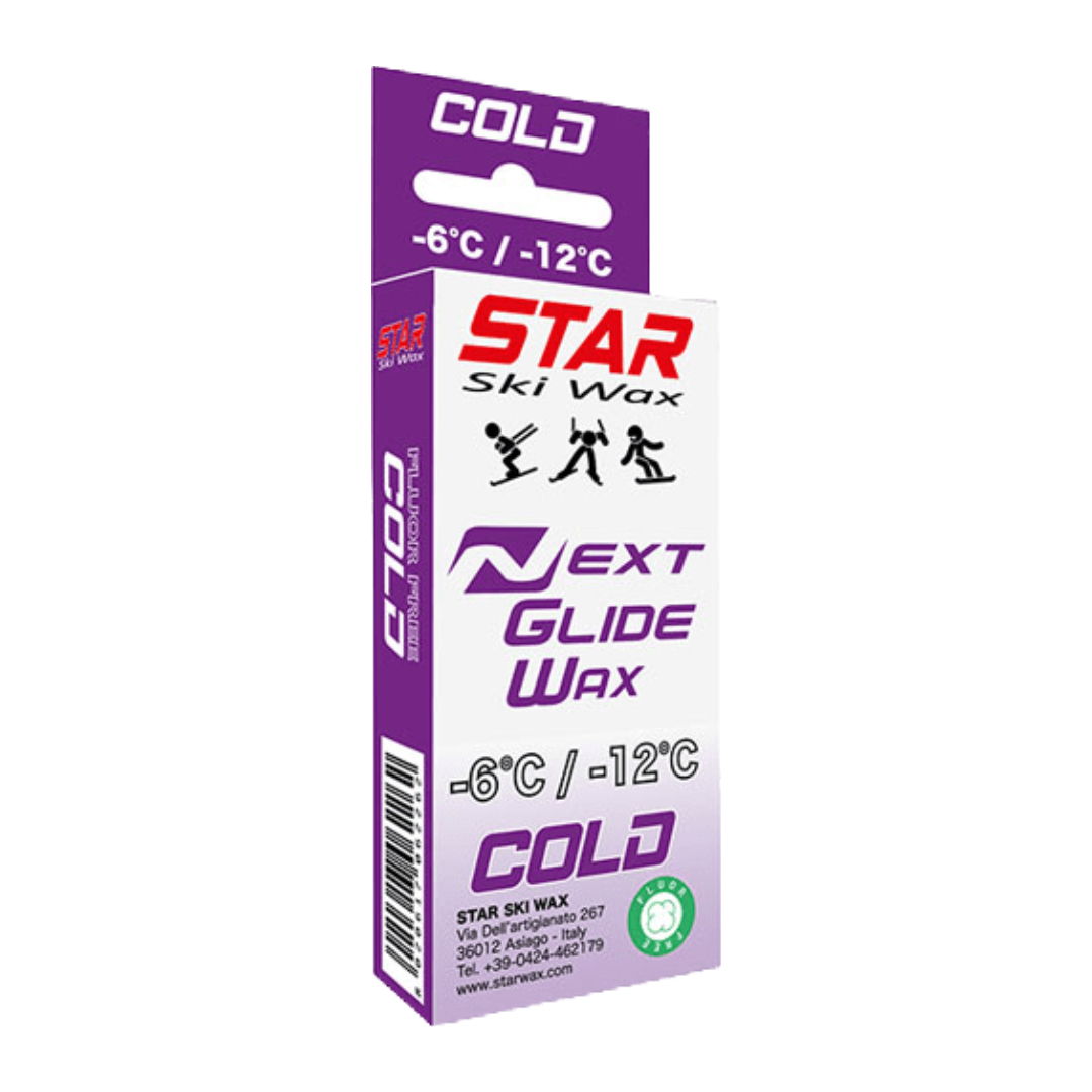 A product picture of the STAR NEXT COLD Fluoro-Free Racing Paraffin