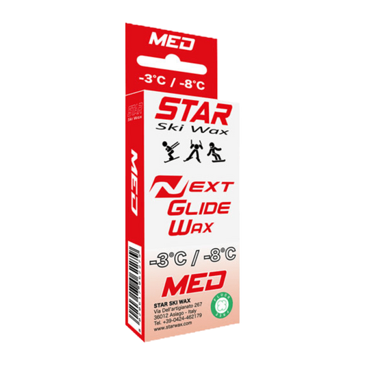 A product picture of the STAR NEXT MED Fluoro-Free Racing Paraffin