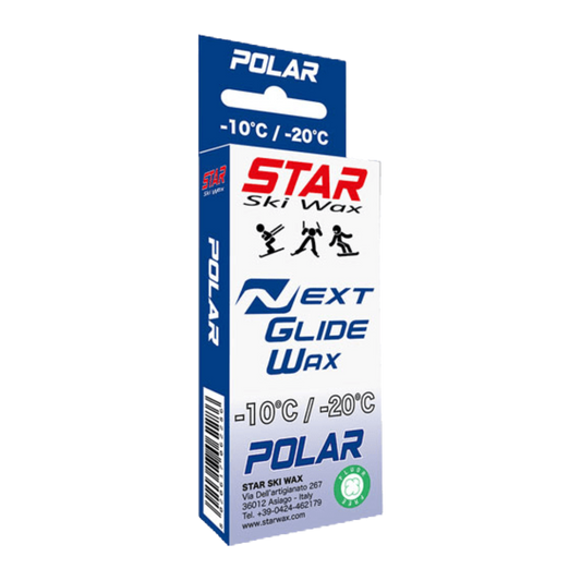 A product picture of the STAR NEXT POLAR Fluoro-Free Racing Paraffin
