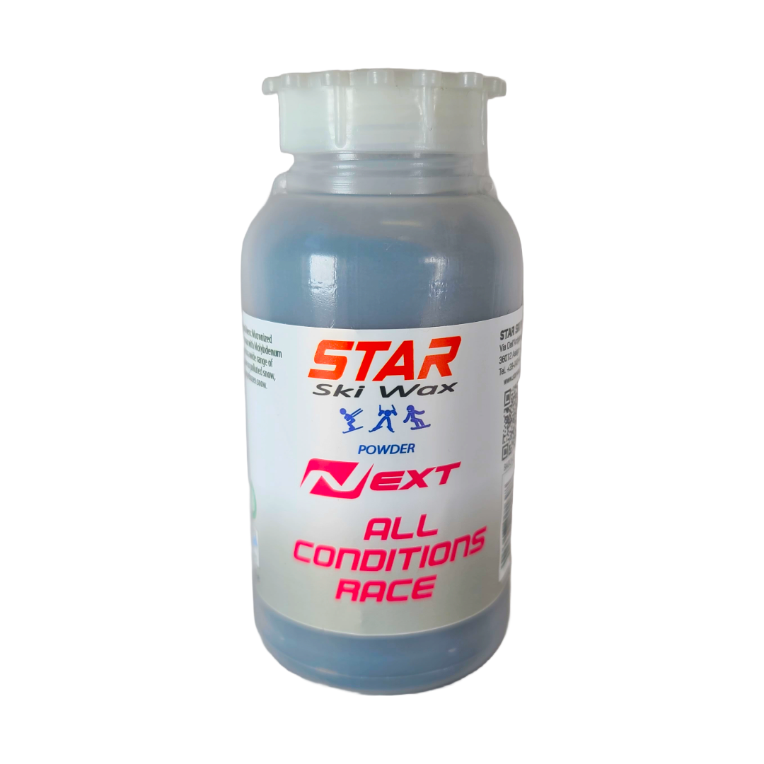 A product picture of the STAR NEXT DARK All Conditions Fluoro-Free Racing Powder