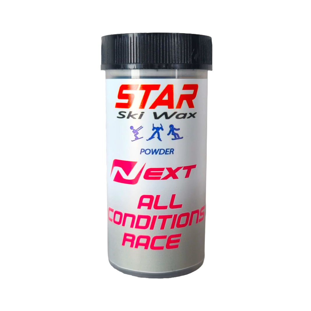 A product picture of the STAR NEXT DARK All Conditions Fluoro-Free Racing Powder