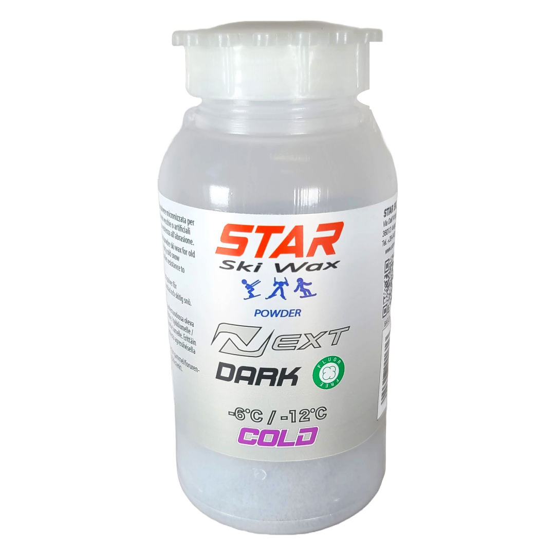 A product picture of the STAR NEXT DARK COLD Fluoro-Free Racing Powder