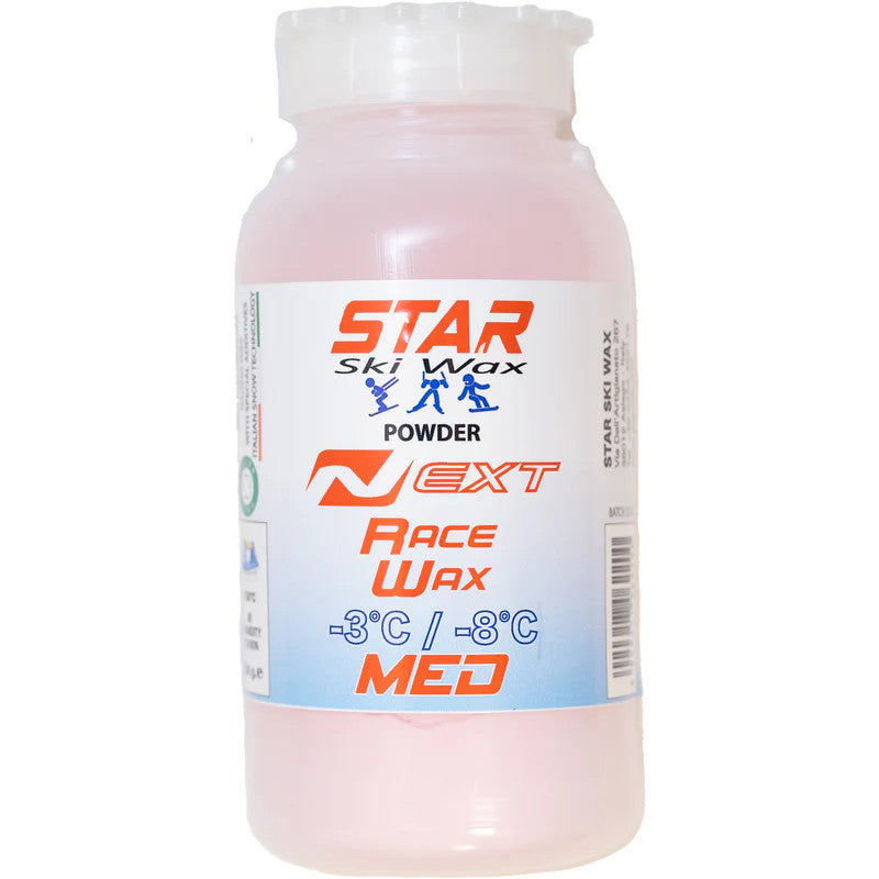 A product picture of the STAR NEXT MED Fluoro-Free Racing Powder