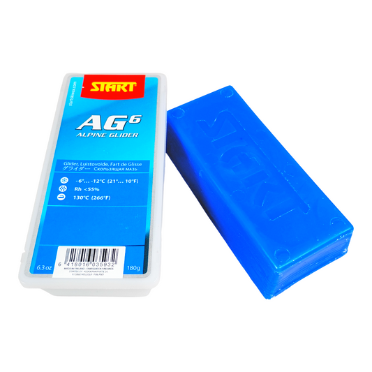 A product picture of the Start AG6 Blue Alpine Glider Melt Wax (-6C/-12C)