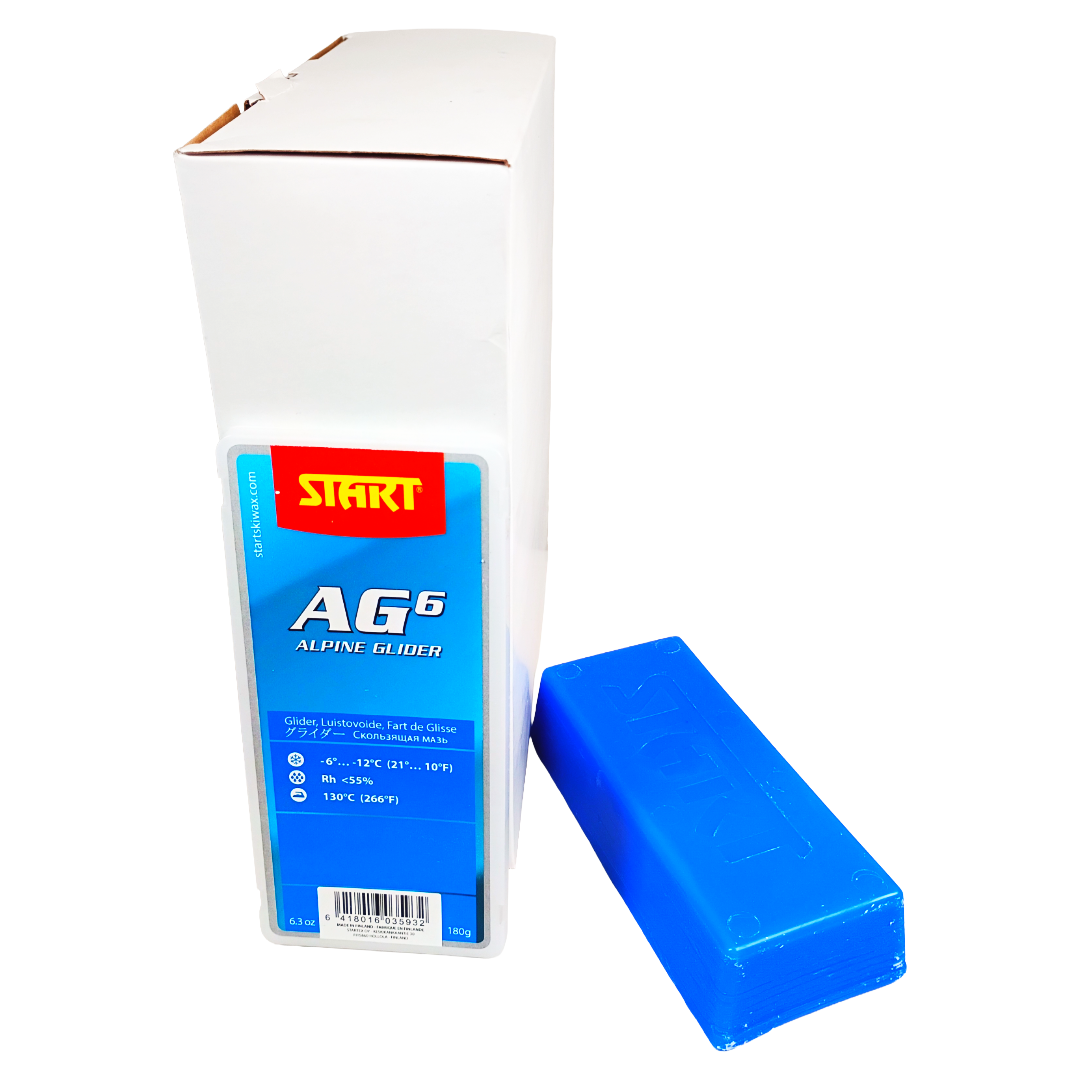 A product picture of the Start AG6 Blue Alpine Glider Melt Wax (-6C/-12C)