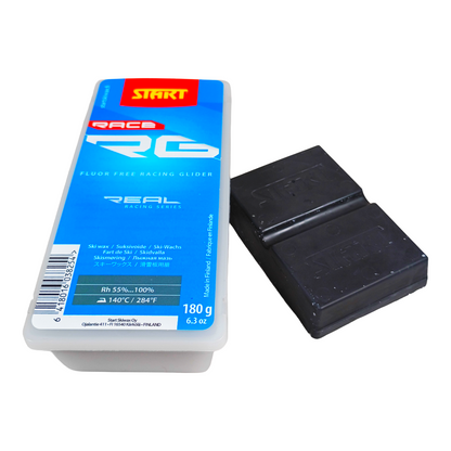 A product picture of the Start RG Race Glider Graphite Melt Wax