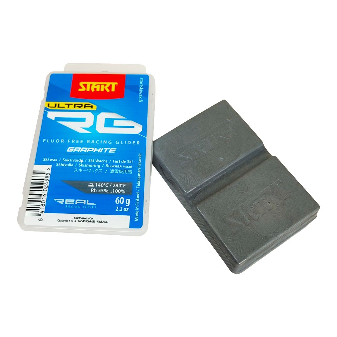 A product picture of the Start RG Ultra Glider Graphite Melt Wax