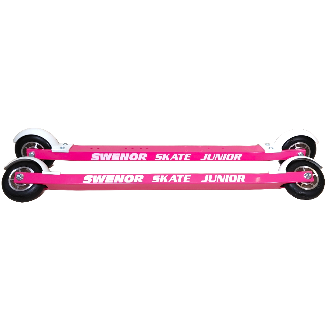 A product picture of the Swenor Skate Junior Aluminum Rollerskis