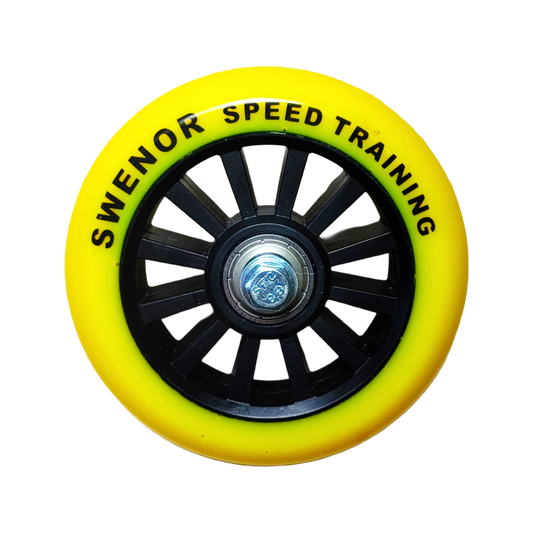 A product picture of the Swenor Speed Training Skate Wheel (Assembled with Bearings)