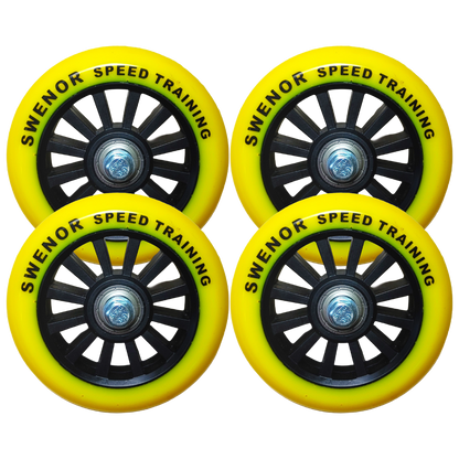 A product picture of the Swenor Speed Training Skate Wheel (Assembled with Bearings)