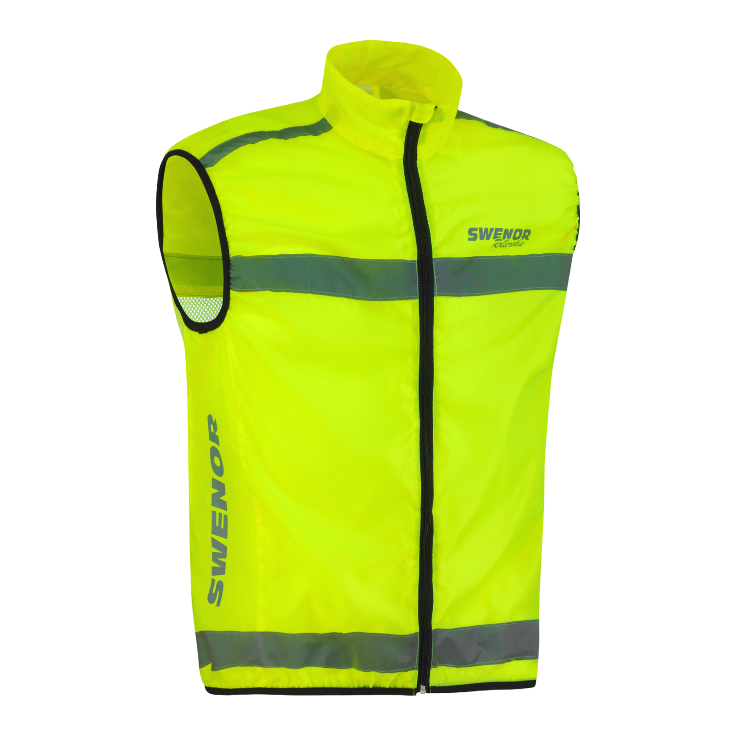 A high-visibility vest for workouts around traffic.