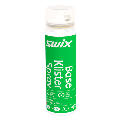 A product picture of the Swix Green Base Klister Spray (10C/-15C) | 70ml