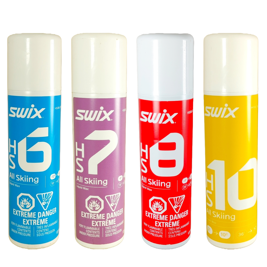 A product picture of the Swix HS Liquid Glide Wax Bundle