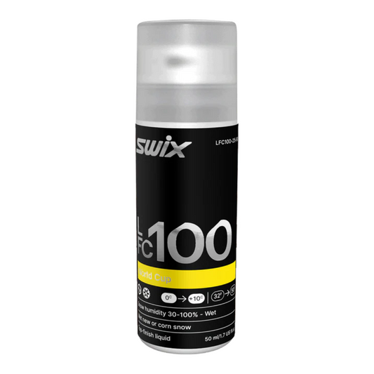 A product picture of the Swix LFC100 WC Fine/Coarse Wet Liquid Glide Wax | 50ml