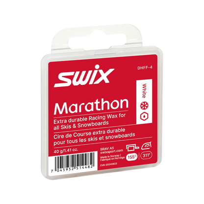 A product picture of the Swix Marathon White Block | 40g