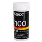 A product picture of the Swix PF100 WC Fine Wet Powder Glide Wax  | 25g