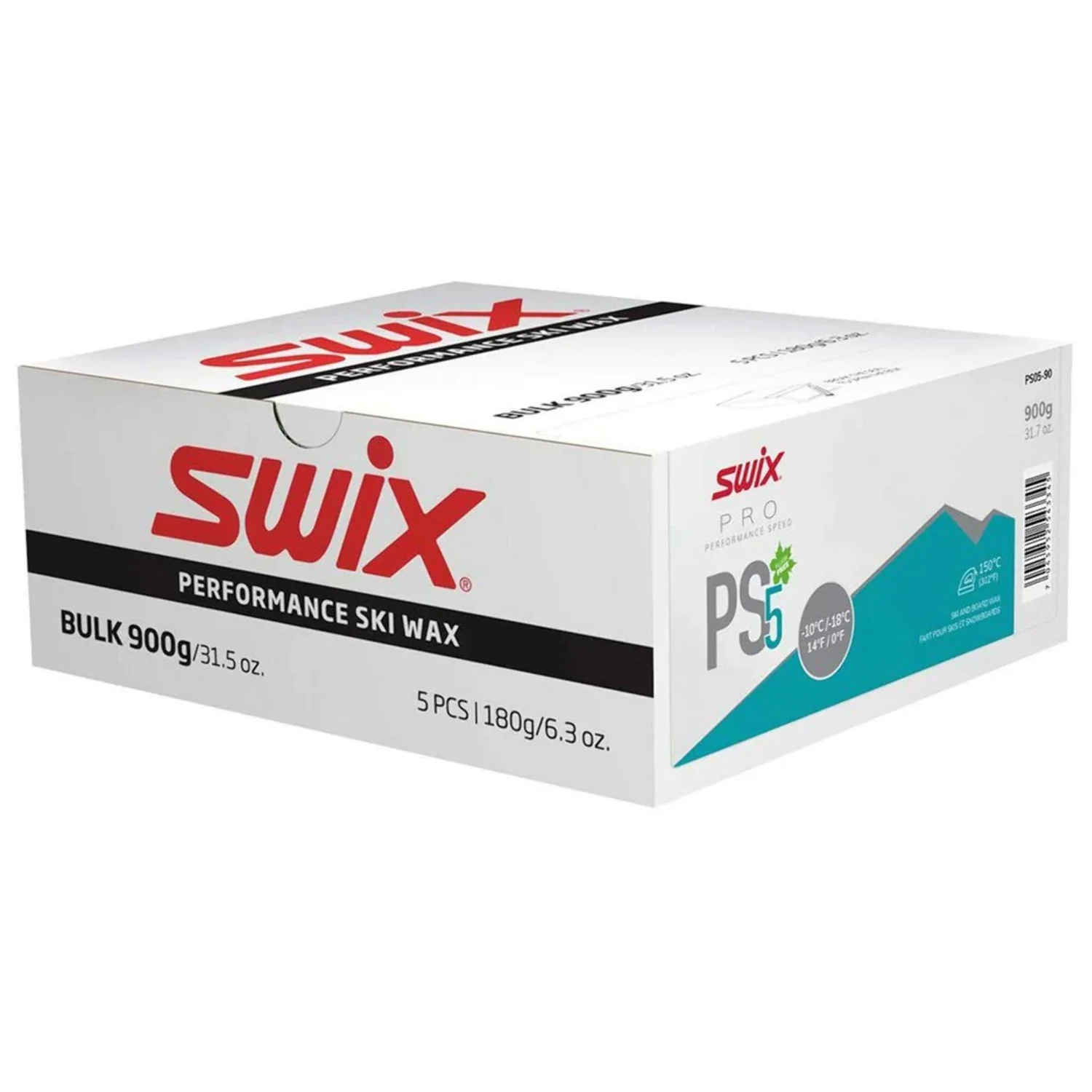 Buy Swix PS5 Turquoise Melt Glider - Glide Wax | Skiwax.ca