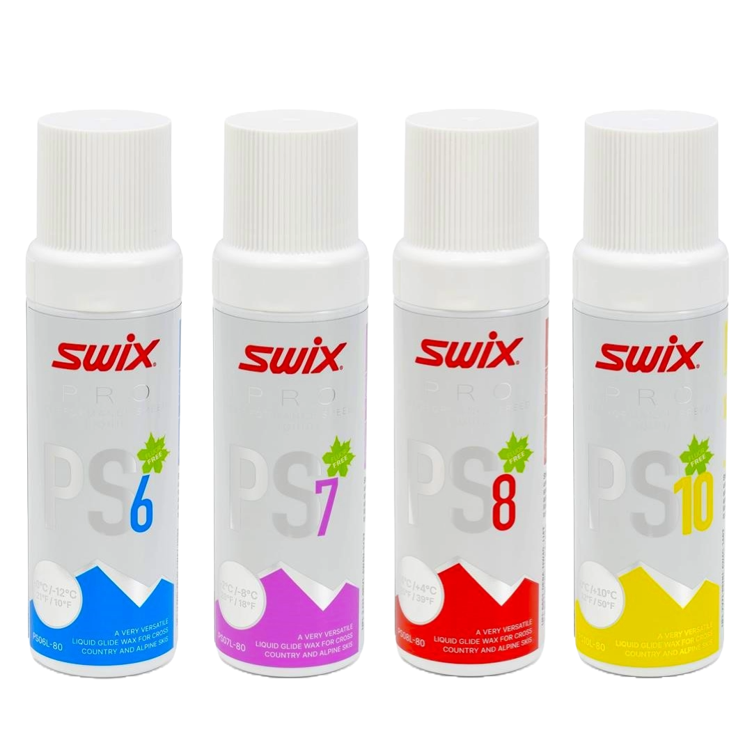 A product picture of the Swix PS Liquid Glide Wax Bundle