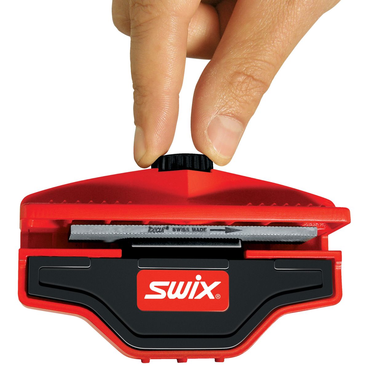 A product picture of the Swix Phantom Side Edge File Guide