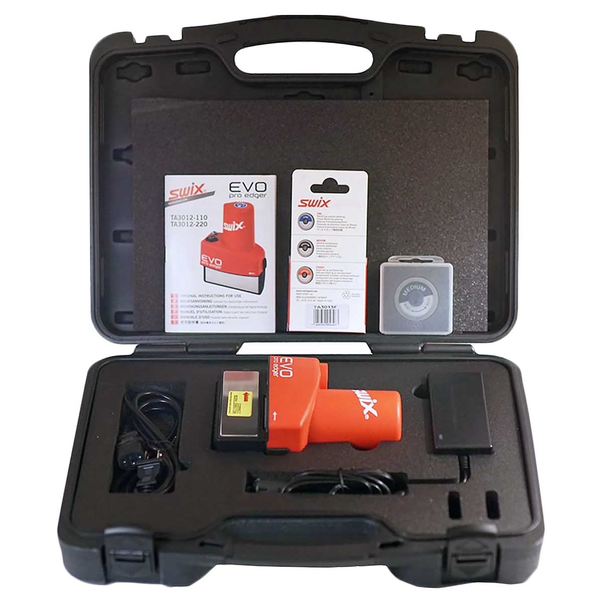 A product picture of the Swix Evo Pro Edger Travel Case