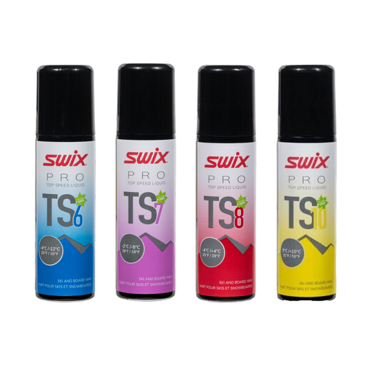 A product picture of the Swix TS Liquid Glide Wax Bundle