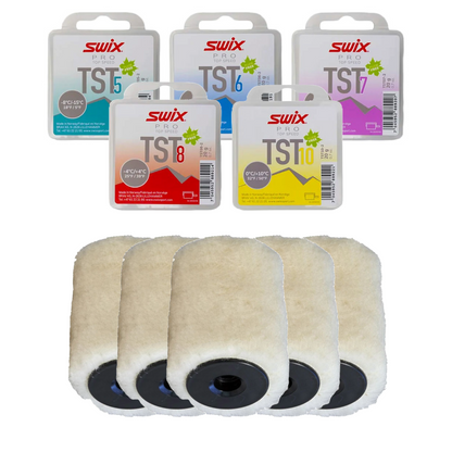 A product picture of the Swix Turbo Glide Wax Bundle