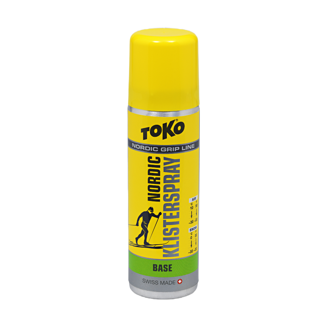 A product picture of the Toko Nordic Klister Spray Base Green