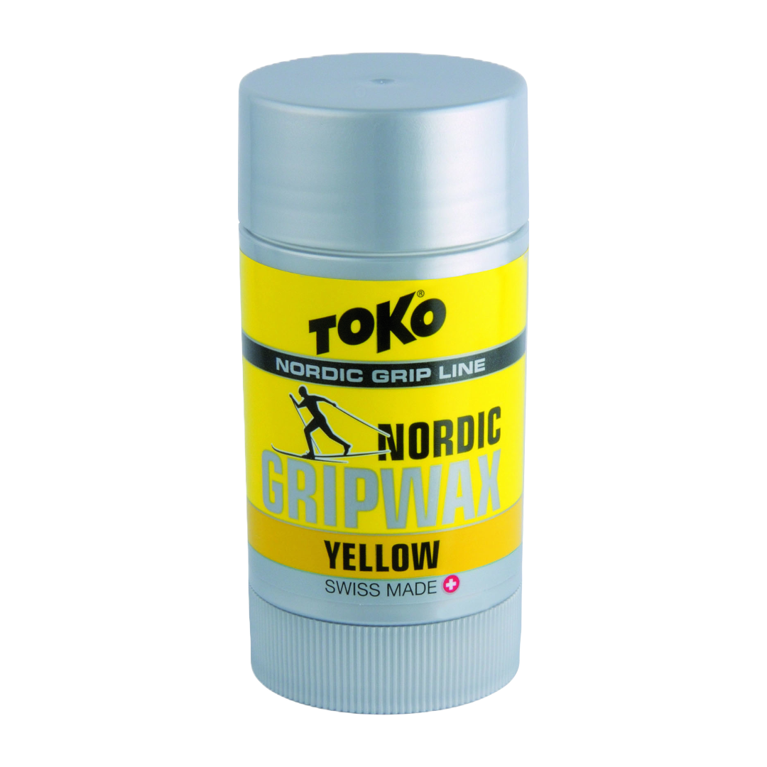 A product picture of the Toko Nordic GripWax Yellow