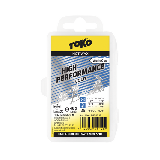 A product picture of the Toko High Performance Cold Paraffin Melt Wax