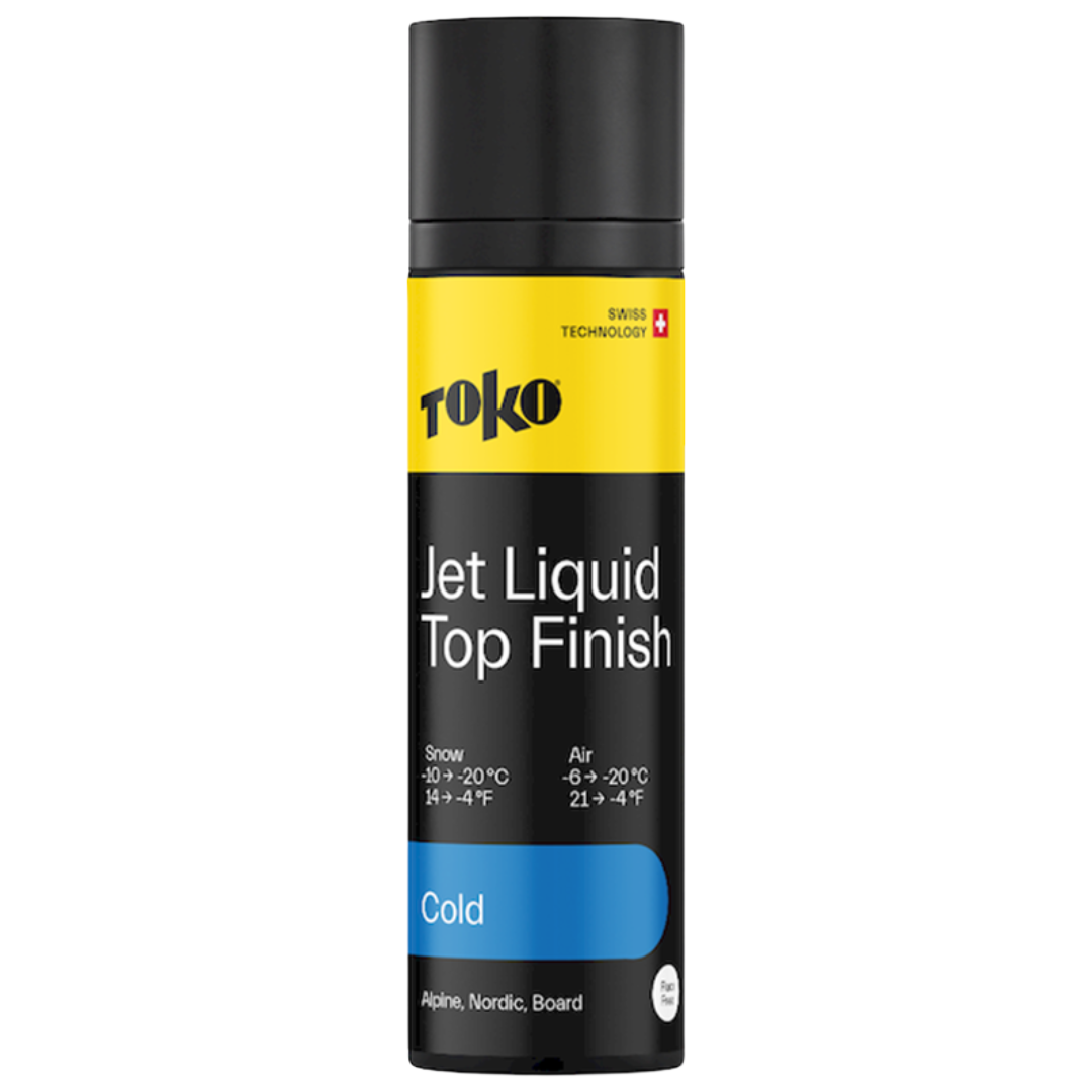 A product picture of the Toko Jet Liquid Top Finish Cold (-10C/-20C) | 70ml
