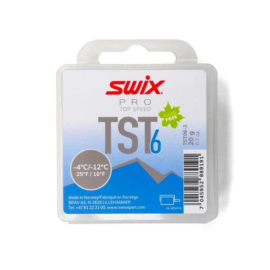 A product picture of the Swix TS6 Blue Turbo Glide Wax